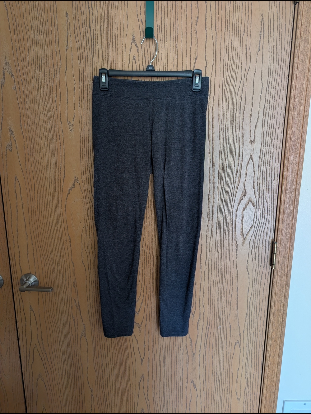 Dark Gray Vanity Knit Leggings